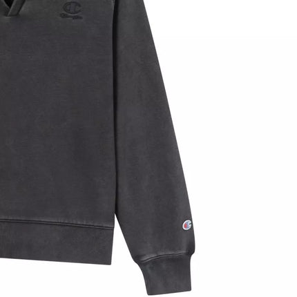 Champion Women's Polo Neck Sweatshirt Gray 118366 KK001
