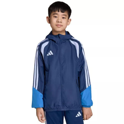 adidas Tiro 26 Competition All Weather Kids Jacket Blue JL7300