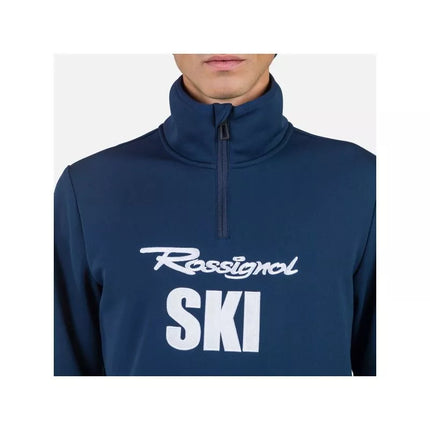 Fleece megztinis "Signature Ski Hz" tamsiai mėlynos spalvos Rossignol