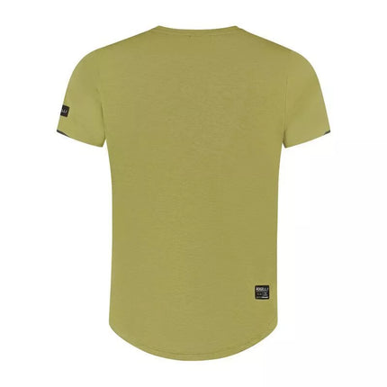 Rogelli DISTANCE running shirt, mustard XL