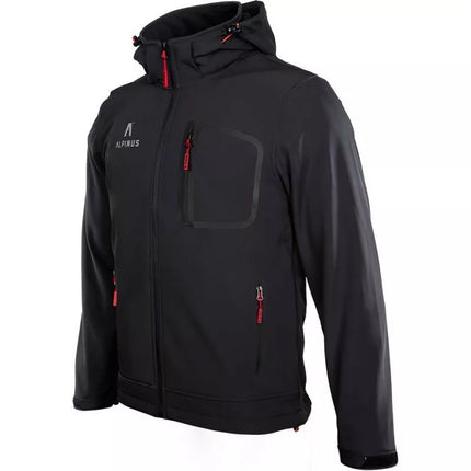Alpinus Stenshuvud softshell striukė juoda BR43371
