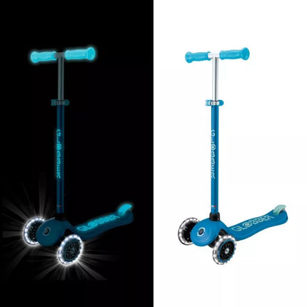 PRIMO PLUS GLOW LIGHTS Scooter - Petrol Blue (443-100)