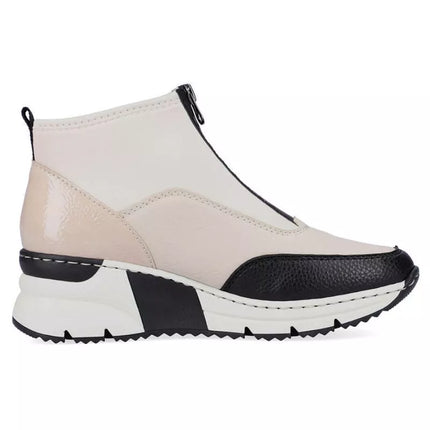 Rieker moteriški aulinukai RKR608 smėlio spalvos Rieker