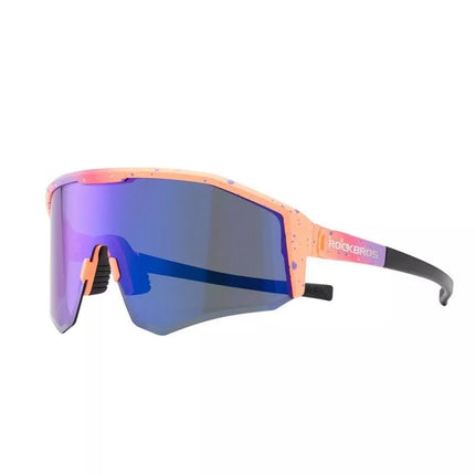 Rockbros SP297 pink polarized sports glasses.