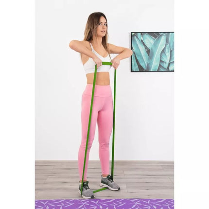 RESISTANCE BAND POWER BAND 25-60KG GREEN ENERO FIT