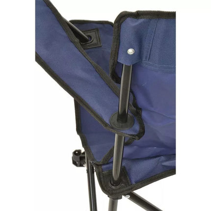 FOLDING CAMPING CHAIR 50X50X80CM NAVY BLUE