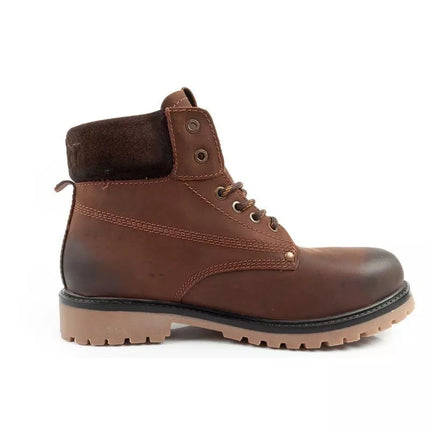 Wrangler Arch Fur men's boots, Chelsea boots, elegant, insulated, brown
