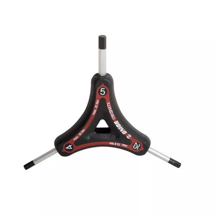 UNIOR Trišalis raktas HX 4.5 ir TX25