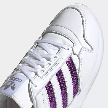 Adidas Originals ZX 500 Debesų Balta/Šokiruojanti Violetinė moteriški batai - G55663