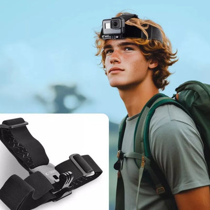 Tech-Protect GA100 Galvos laikiklis skirtas GoPro / DJI - Juodas