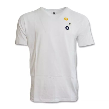 Wood Wood Ace Patches T-shirt White - 10235704-2222-White