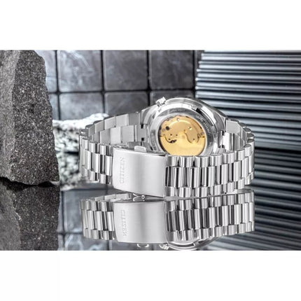 CITIZEN Tsuyosa Sapphire Mechanical Men's Watch NJ0151-88M + BOX