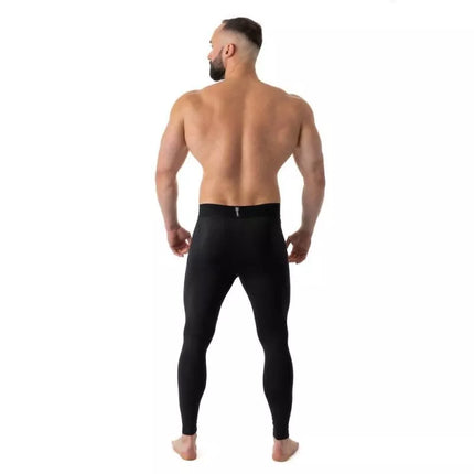 Long black training leggings - CSL - S