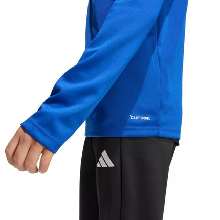 adidas Entrada 26 Treniruočių džemperis mėlynas JZ6631 vaikams