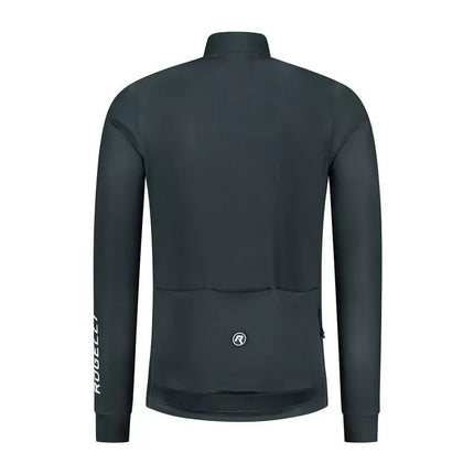 Rogelli MONO marškinėliai ilgomis rankovėmis, tamsiai mėlynos spalvos, XL