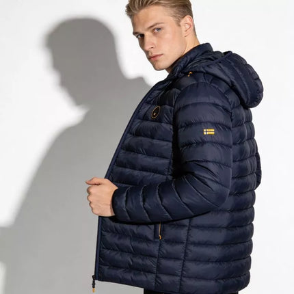 Geographical Norway AMIGOBADGE LONG HOOD DB NAVY MEN 233 NAVY (WY8852H/GN-MARINE)