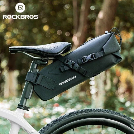 Rockbros 30130061001 Bicycle Saddle Bag 3L - Black
