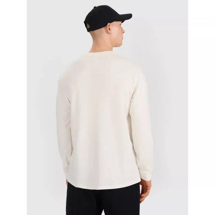 Men's longsleeve regular with print 4F 4FWSS25TLONM392-11S