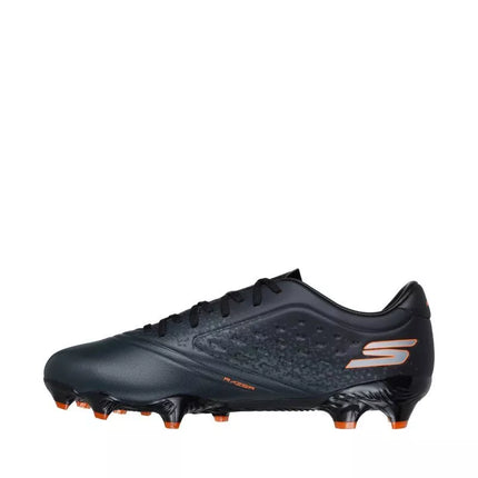Skechers Razor 1.5 Academy FG Football Boots Black and Orange 252015 BKOR