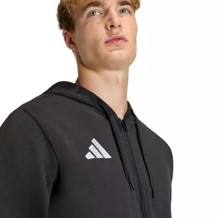 Men's adidas Entrada 26 FZ Hoody Black KF5945