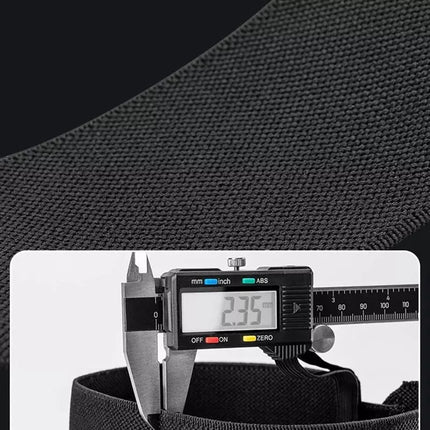 Rockbros 0431001 sports wristband - black (2 pcs.)