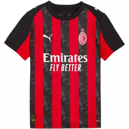 Puma AC Milan Namų marškinėlių replika vaikiški marškinėliai Juoda ir Raudona 779965 01