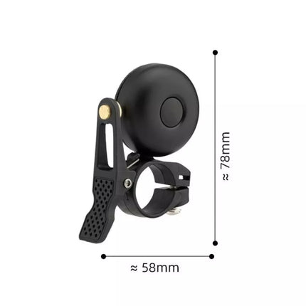 Rockbros black handlebar bicycle bell