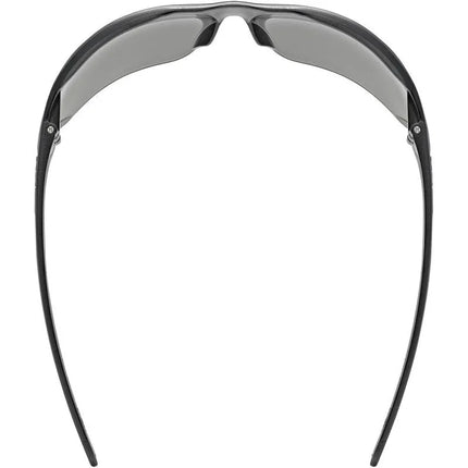 UVEX Equate cycling glasses, black matt/smoke