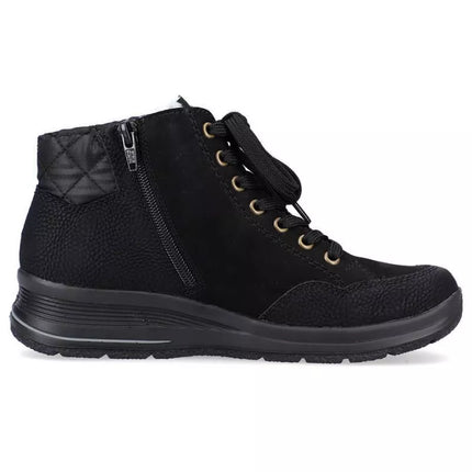 Rieker W RKR567 Waterproof Insulated Leather Ankle Boots