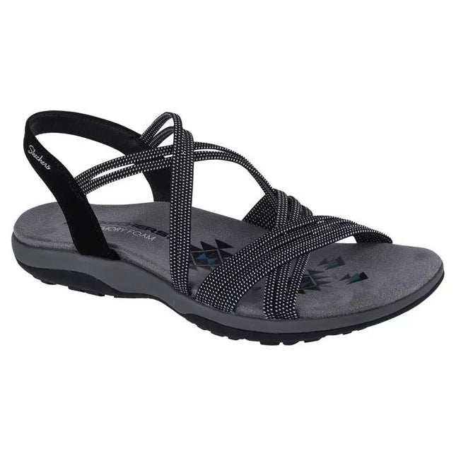 Skechers Reggae Slim - Turn It Up 163117-BLK Juoda 36