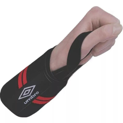 Elastingų riešo juostų rinkinys, 2 vnt., raudonos UMBRO