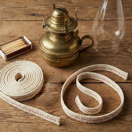 FLAT WICK FOR KEROSENE LAMP AND TORCH 100x1.2x0.3 CM