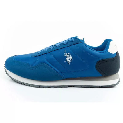 US Polo Assn sports shoes sneakers men's fashionable comfortable blue