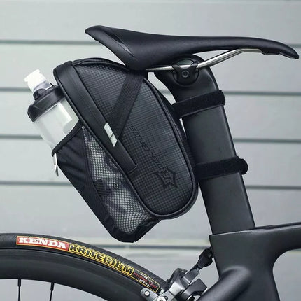 Rockbros C7-1 waterproof bicycle bag with saddle mounting 1.5l - black