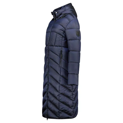 Geographical Norway Blanche Long Navy DB Lady 0116 Navy (WZ5476F/GN-Marine)