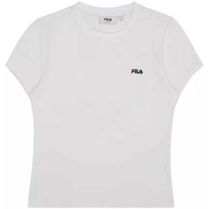 Fila Trivero moteriški marškinėliai balti FAW1205 10001