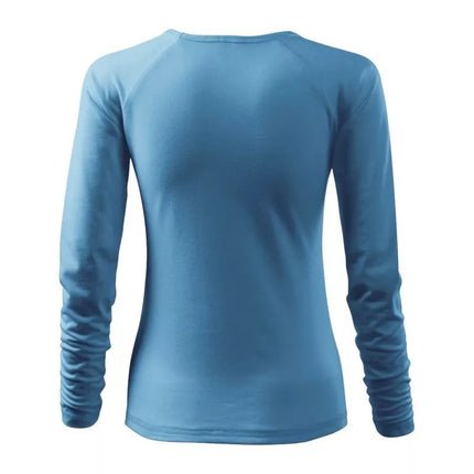 Malfini Elegance marškinėliai moterims MLI-12714, žydros spalvos