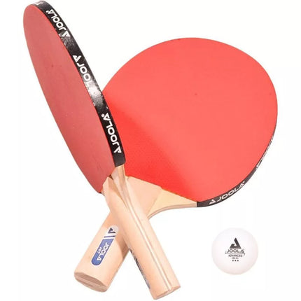 JOOLA TABLE TENNIS SET IN BAG 14 RACKETS 30 BALLS