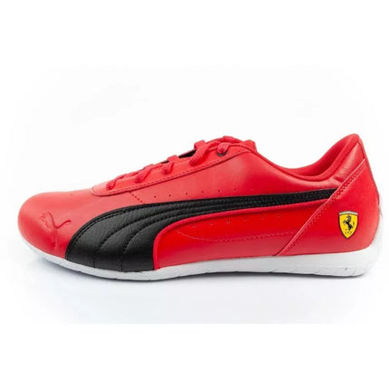 Puma men's sports shoes Ferrari Neo Cat Rosso Corsa fashionable comfortable red