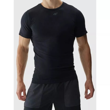 Men's seamless training shirt 4F 4FWAW24TFTSM0975-22S