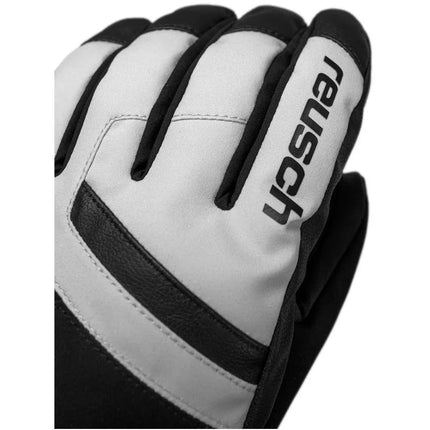 Reusch Booster GORE-TEX pirštinės, dydis 8,5, juodos ir pilkos