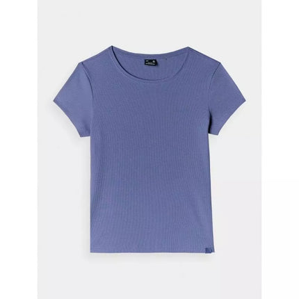 Moteriški marškinėliai slim kirpimo, vienspalviai 4F 4FRAW24TTSHF2300-32S