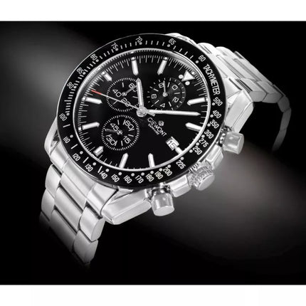 Vyriškas laikrodis Giewont Chronograph Safyrinis Sidabrinis Juodas GW8720-B2