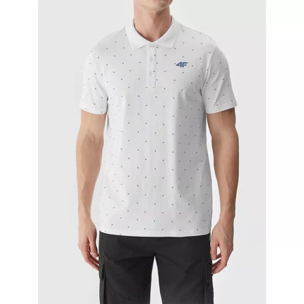Men's polo shirt 4F 4FWSS25TPTSM703-10S