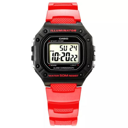 CASIO W-218H-4B Vyriškas laikrodis + Dėžutė