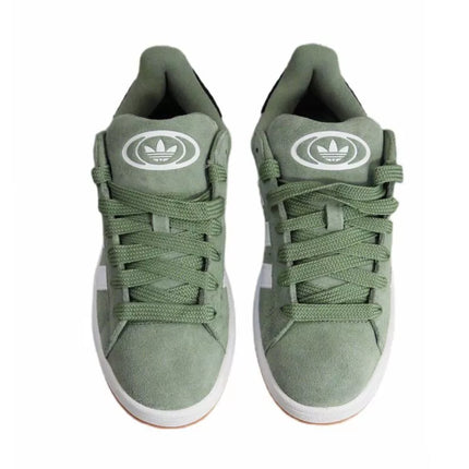 Adidas Campus 00s Silver Green/Cloud White Women's Youth Sports Shoes - JI0283