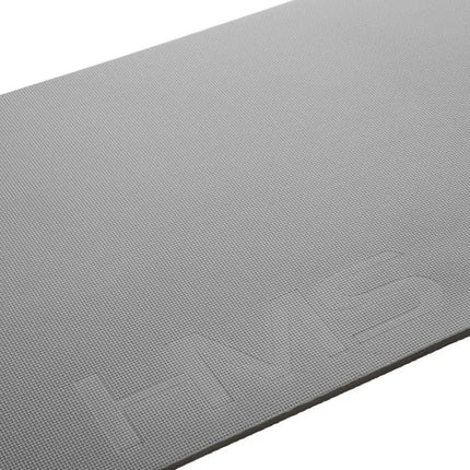 Pilkas sporto salės fitneso kilimėlis su skylutėmis, HMS Premium MFK08