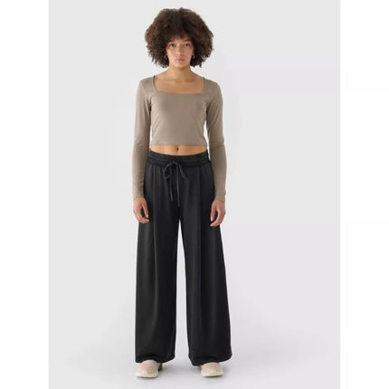 Moteriška 4F ilgomis rankovėmis, slim fit, lygi palaidinė 4FRSS24TLONF499-82S