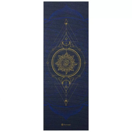 Gaiam Saulė ir Mėnulis dvipusės jogos kilimėlis 6mm 63419
