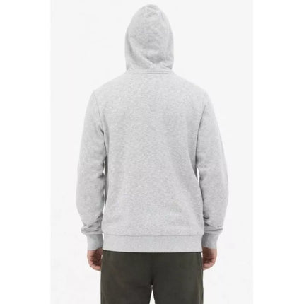 Puma men's gray fashionable cotton kangaroo sports hoodie